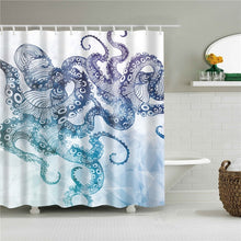 Load image into Gallery viewer, high quality washable bathroom curtains cartoon penguin shower curtain polyester bath screens home decoration cortina de bano